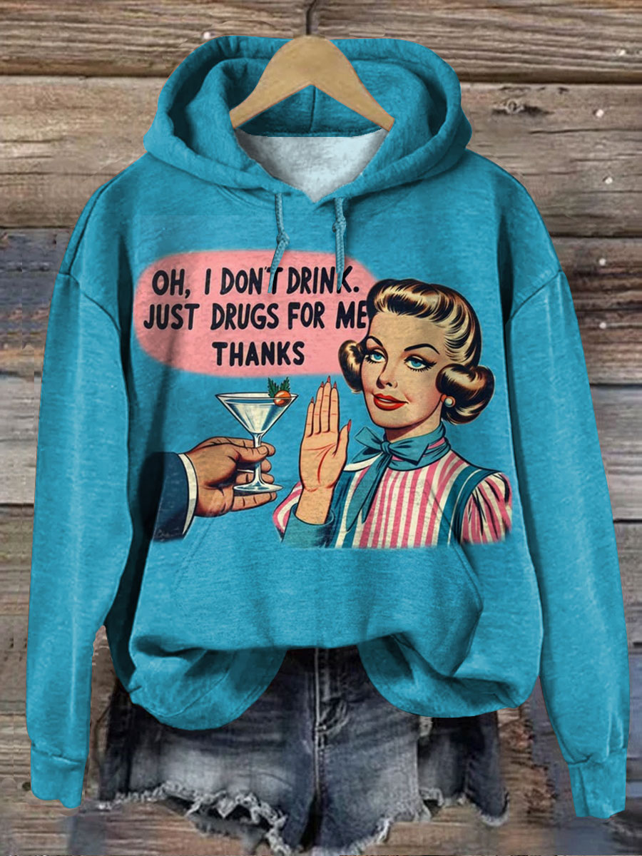 Vintage Funny  Art Print Casual  Sweatshirt