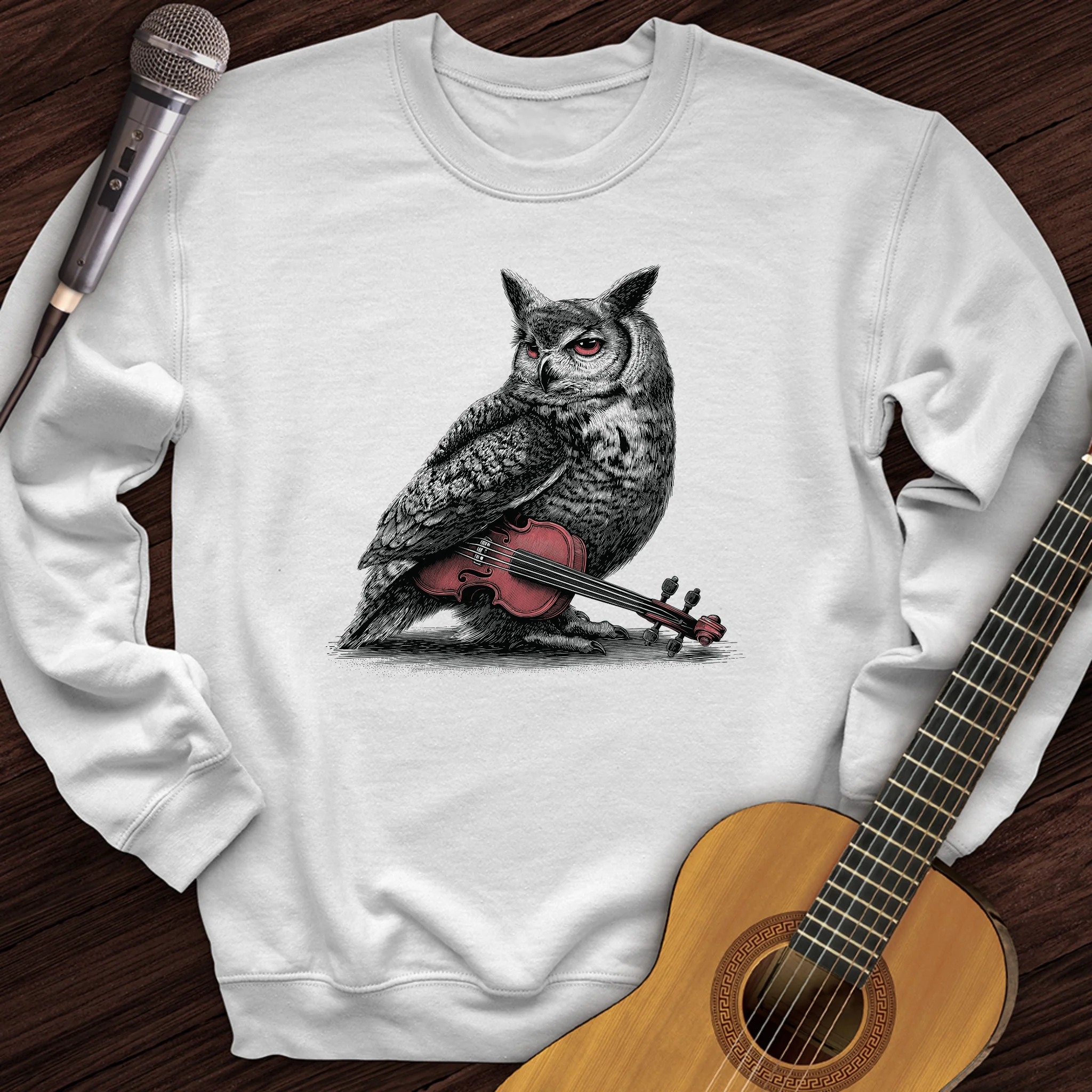 Owl Cello Crewneck