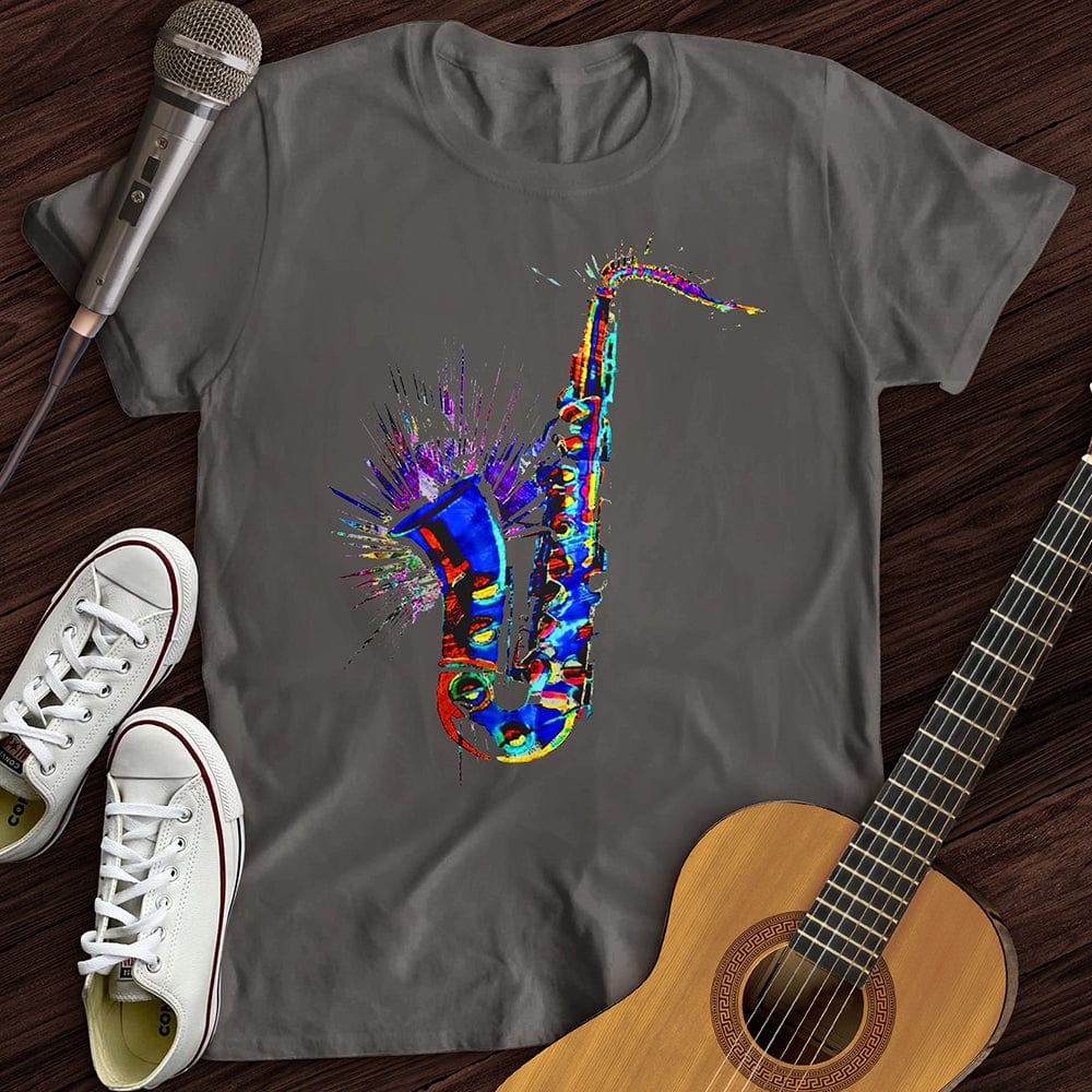 Blue Jazz Sax T-Shirt