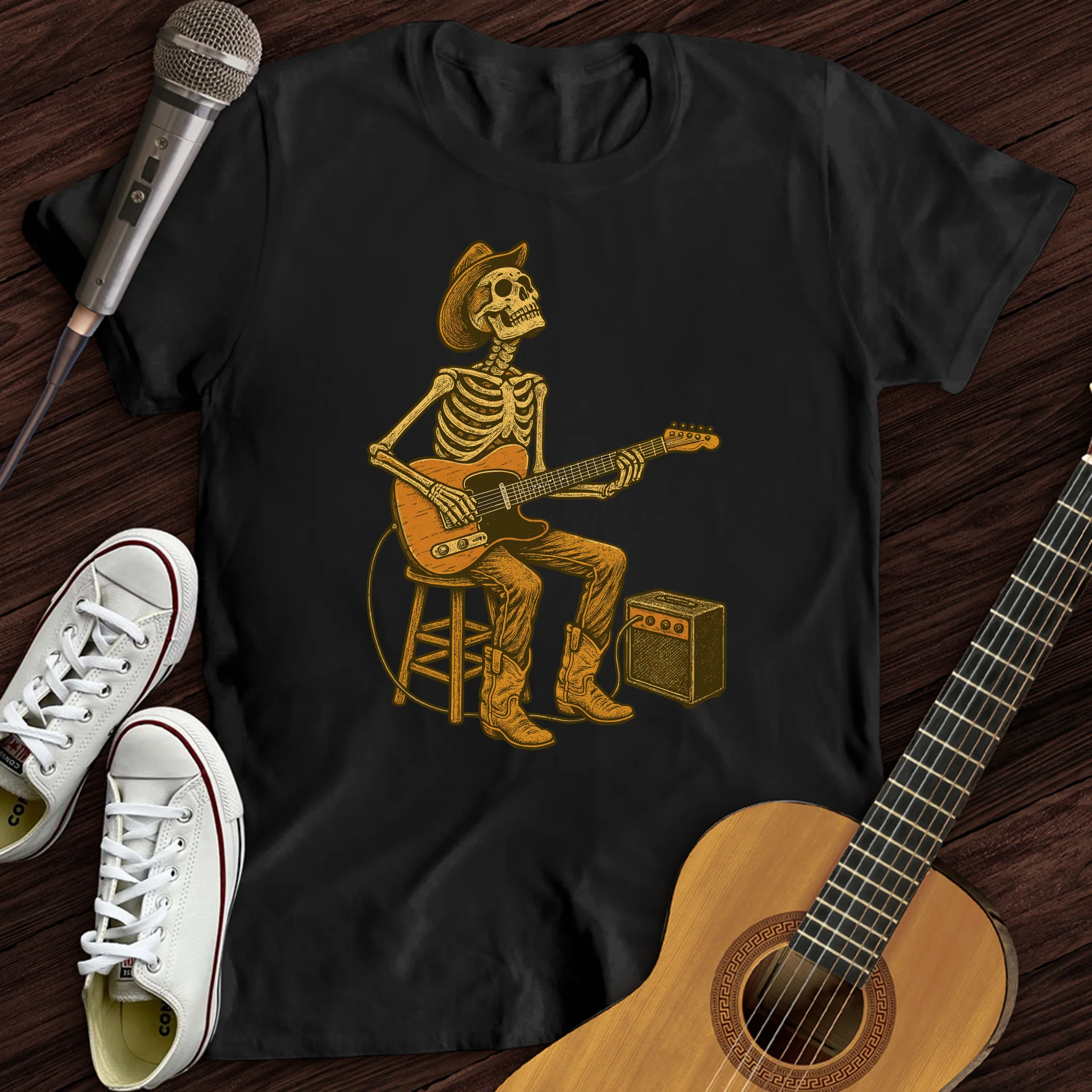 Skeleton Strings T-Shirt