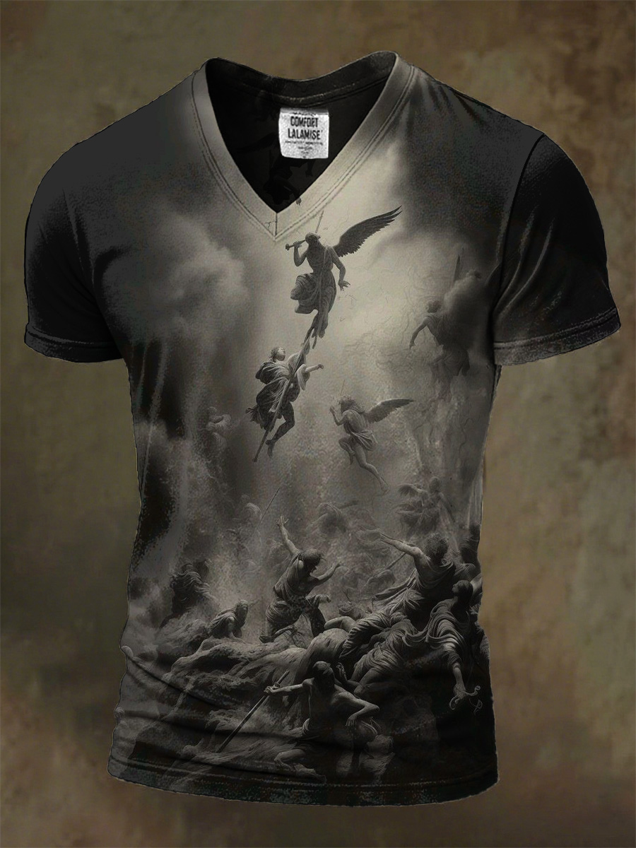 Halloween Retro Art Print T-shirt