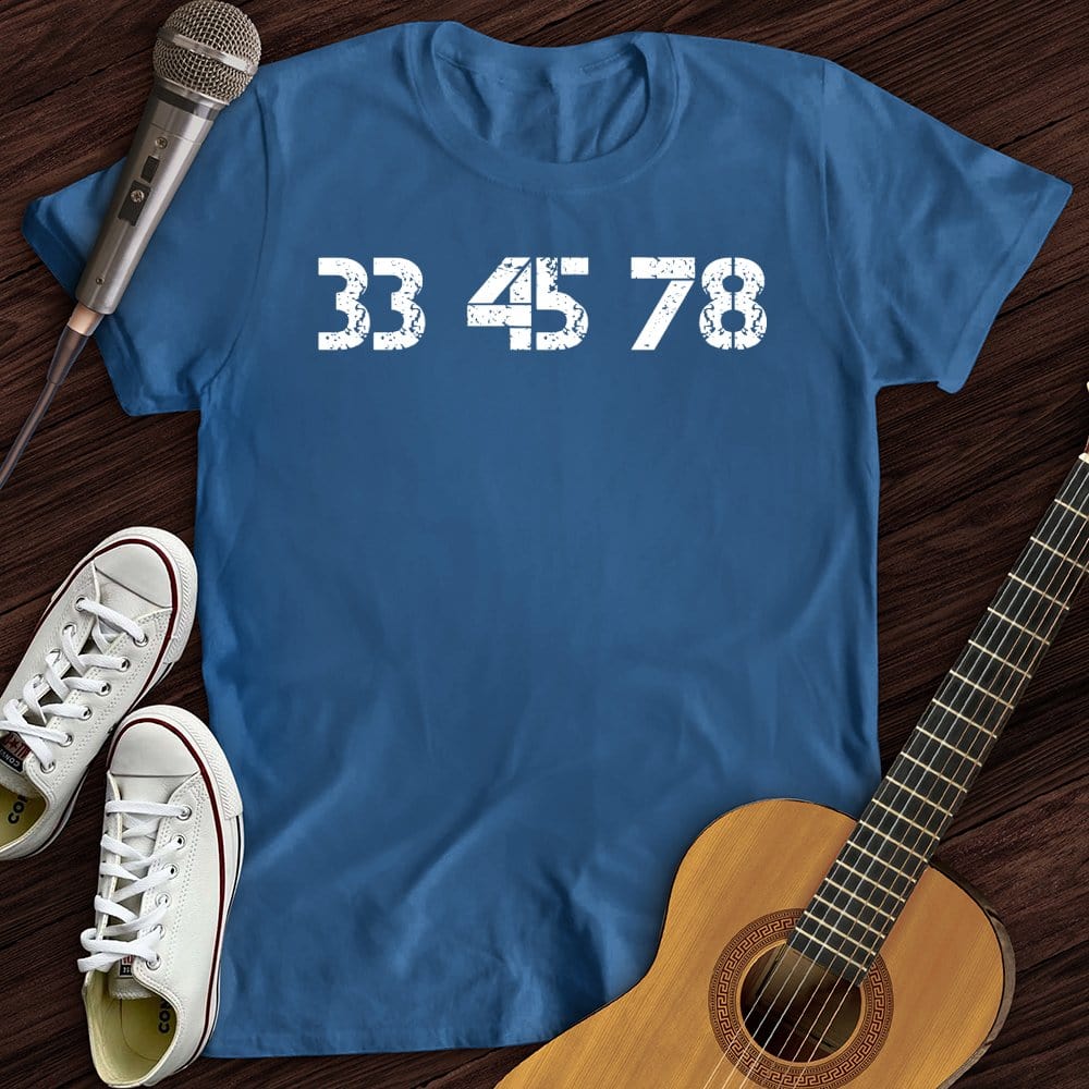 33-45-78 RPM Turntable T-Shirt