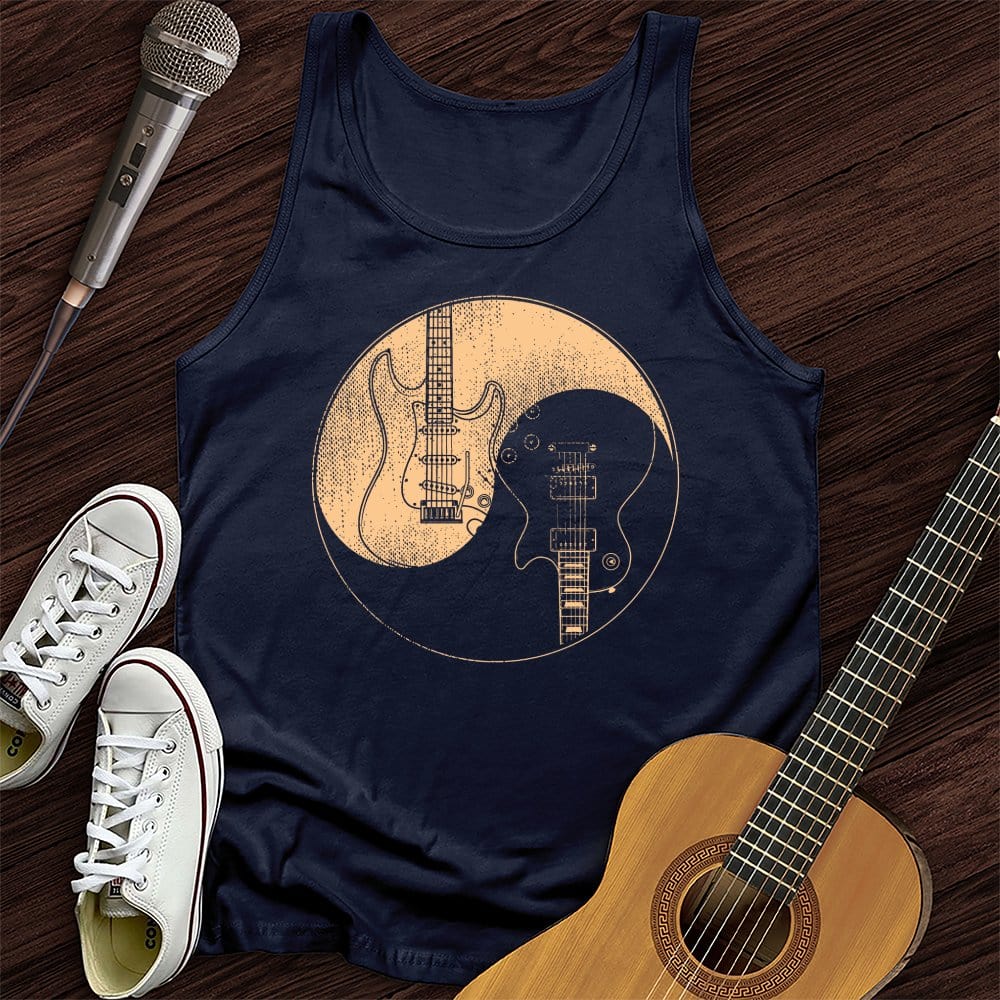 Guitars Yin Yang Tank Top