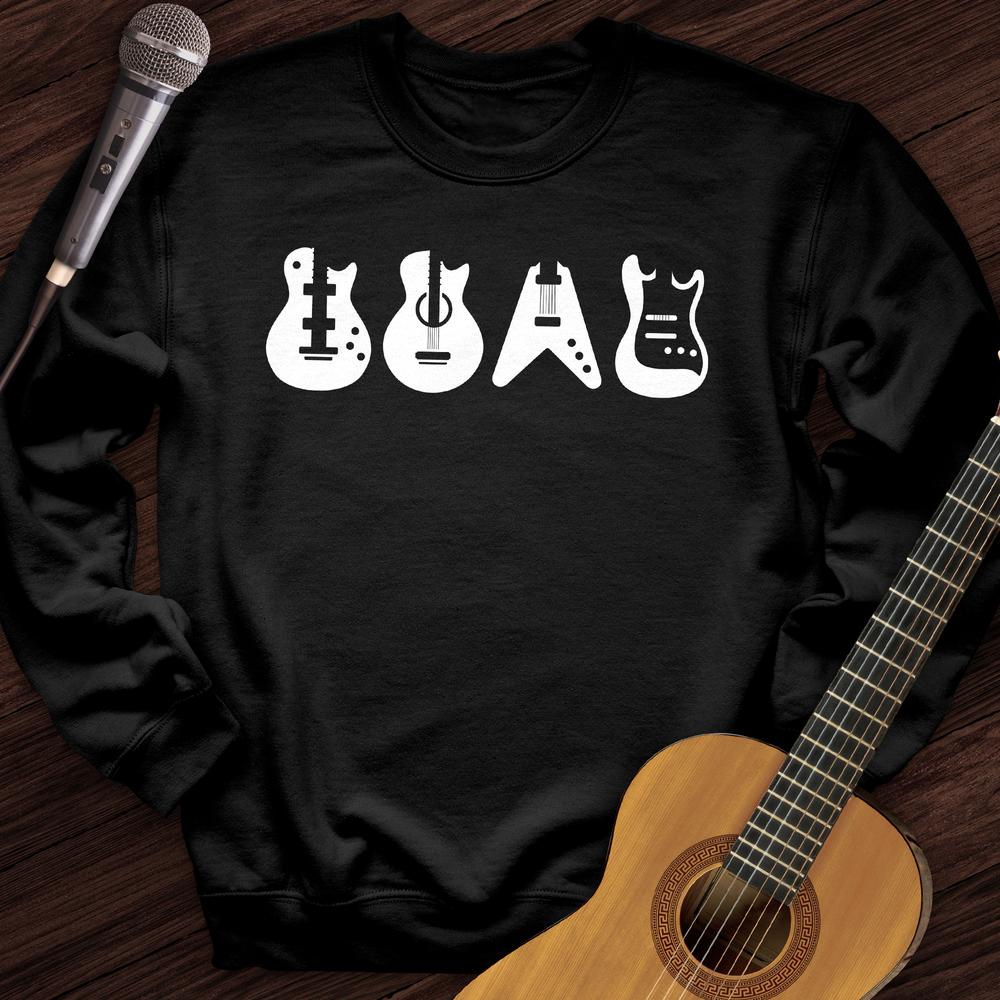 Iconic Guitar Crewneck