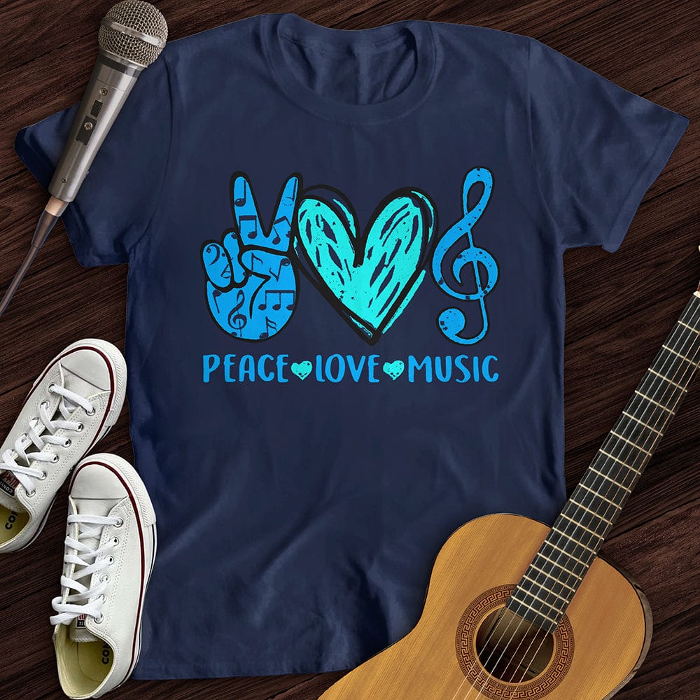 Peace, Love, Music T-Shirt