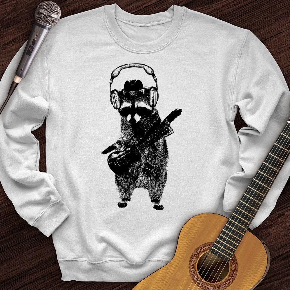 Racoon Rocker Crewneck
