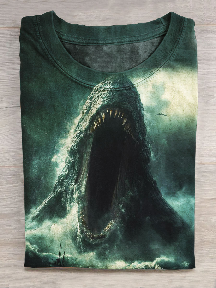 Dark Fantasy Art Print Short Sleeve Top