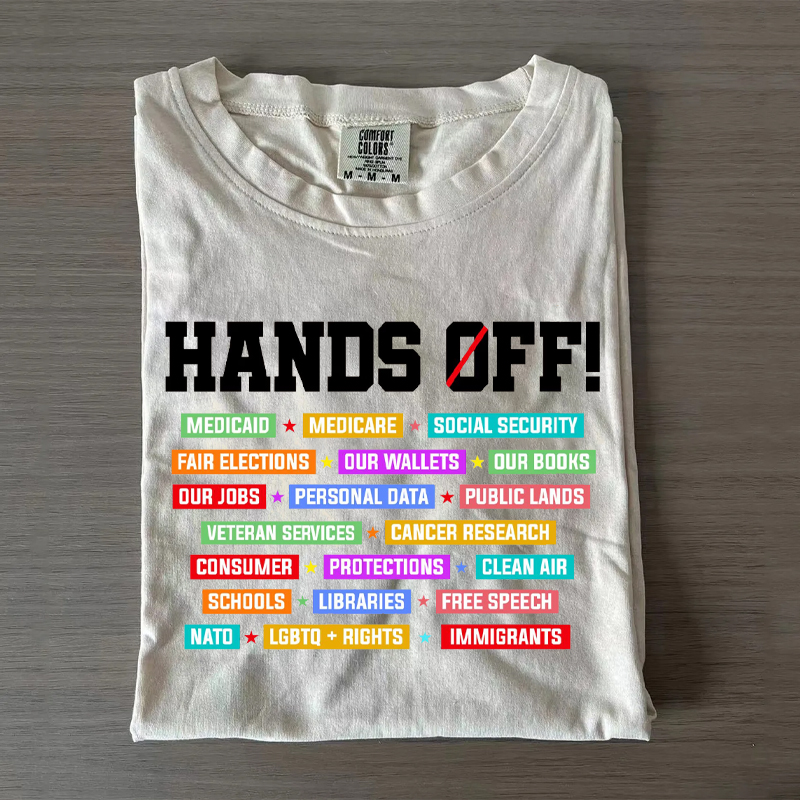 Hands Off Protest T-shirt