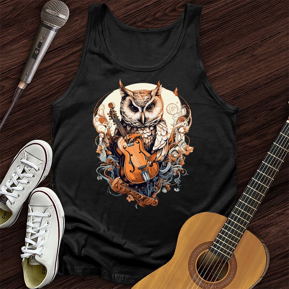 Owl Violin Tank Top
