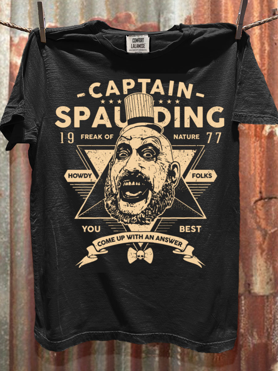 Freak Of Nature Art Print Casaul Cotton Short Sleeve T-shirt