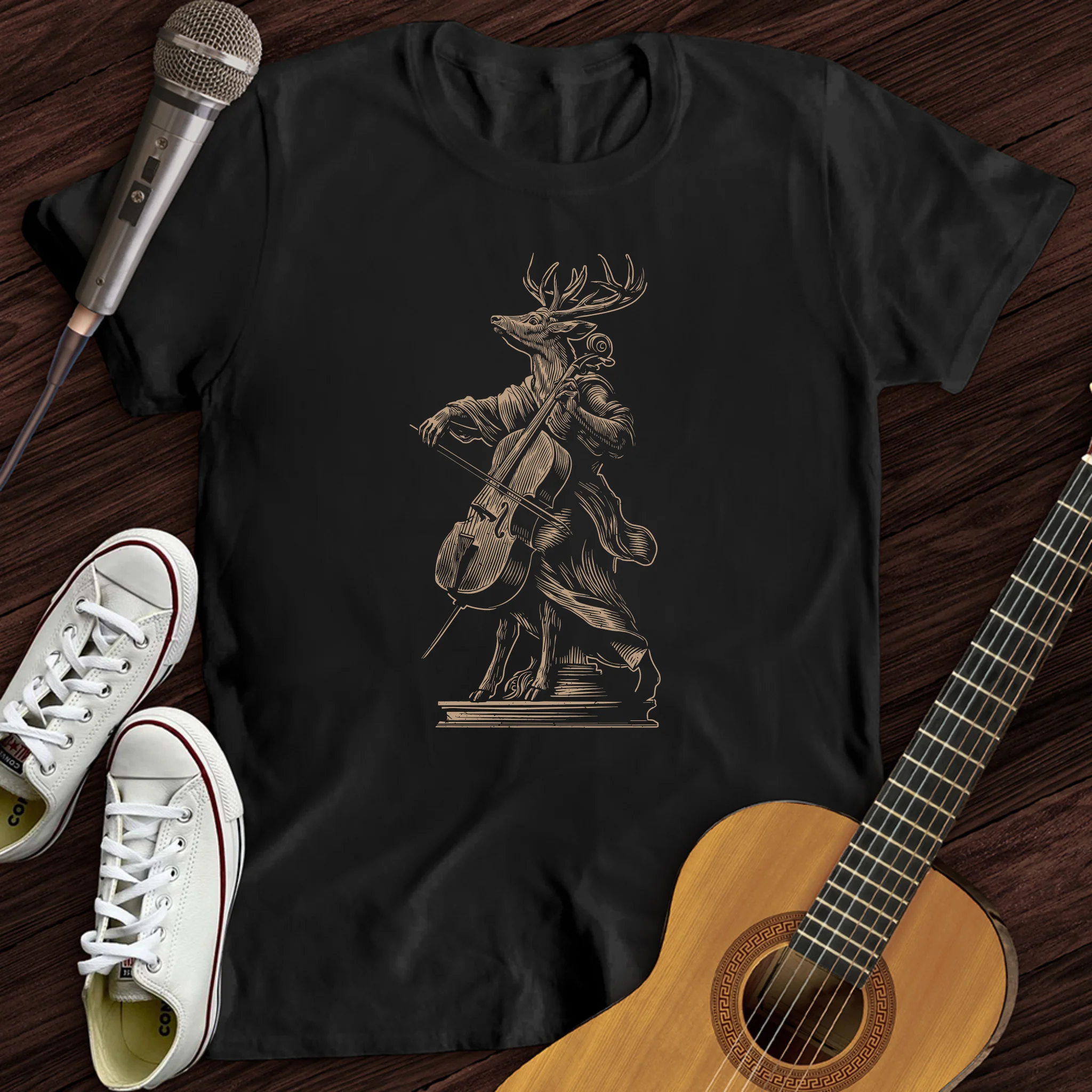 Stag Cello T-Shirt