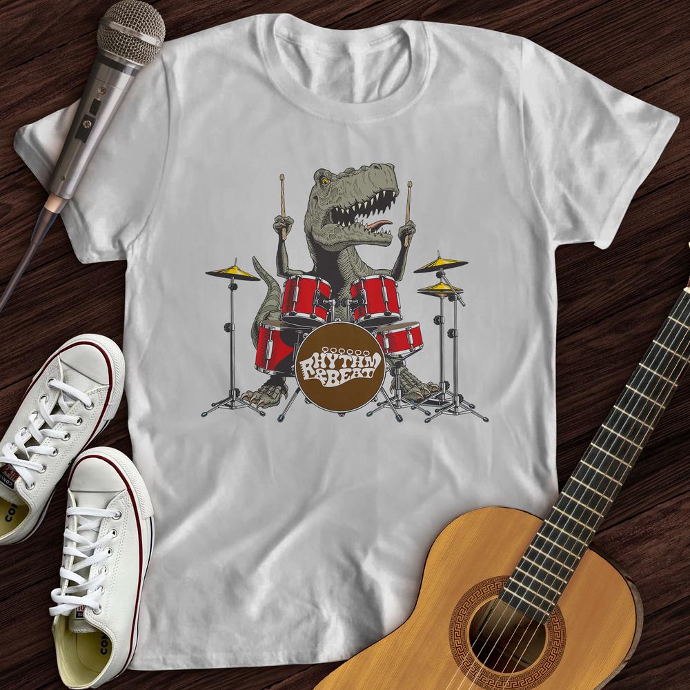 T-Rex Playing Drums T-Shirt