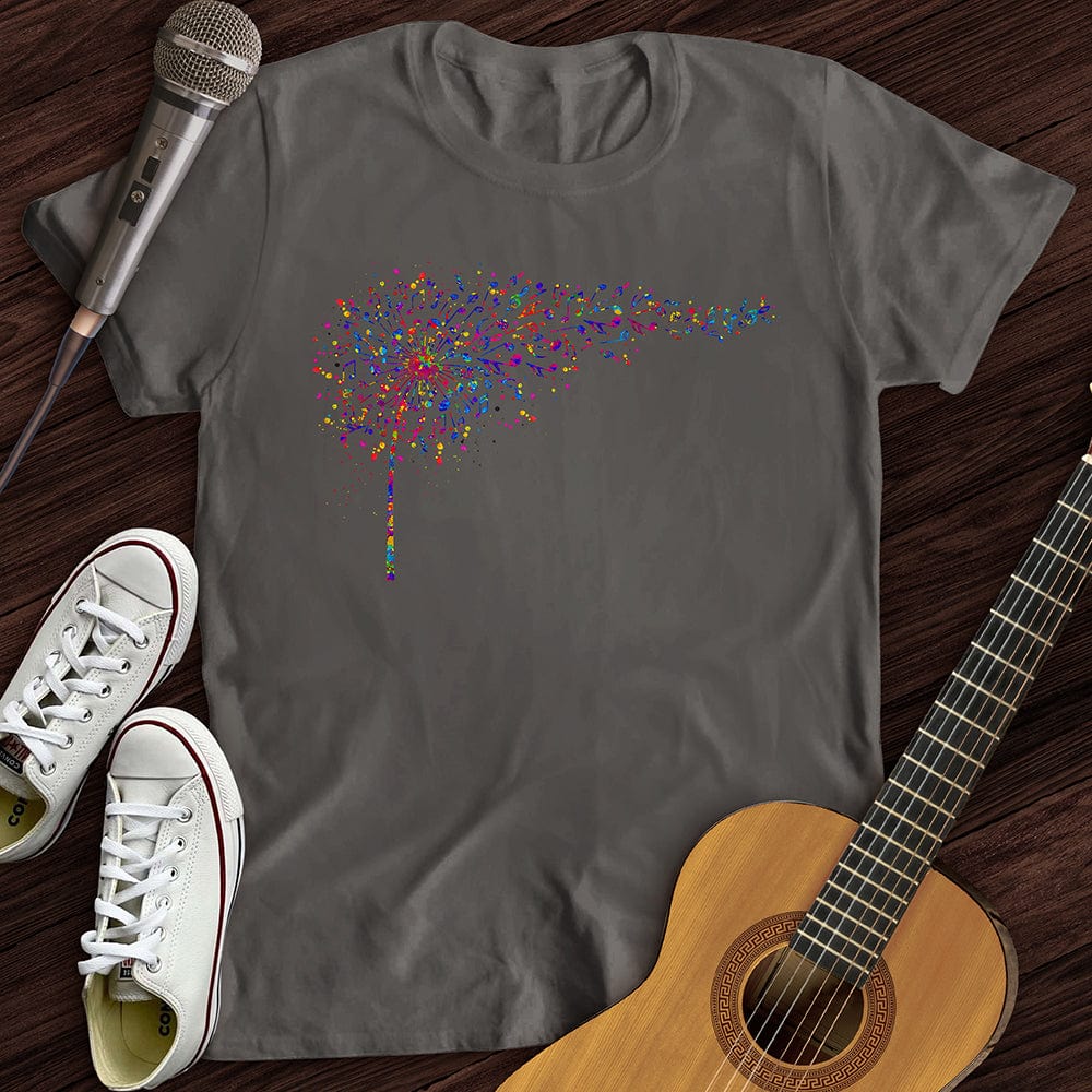 Rainbow Music Dandelion T-Shirt