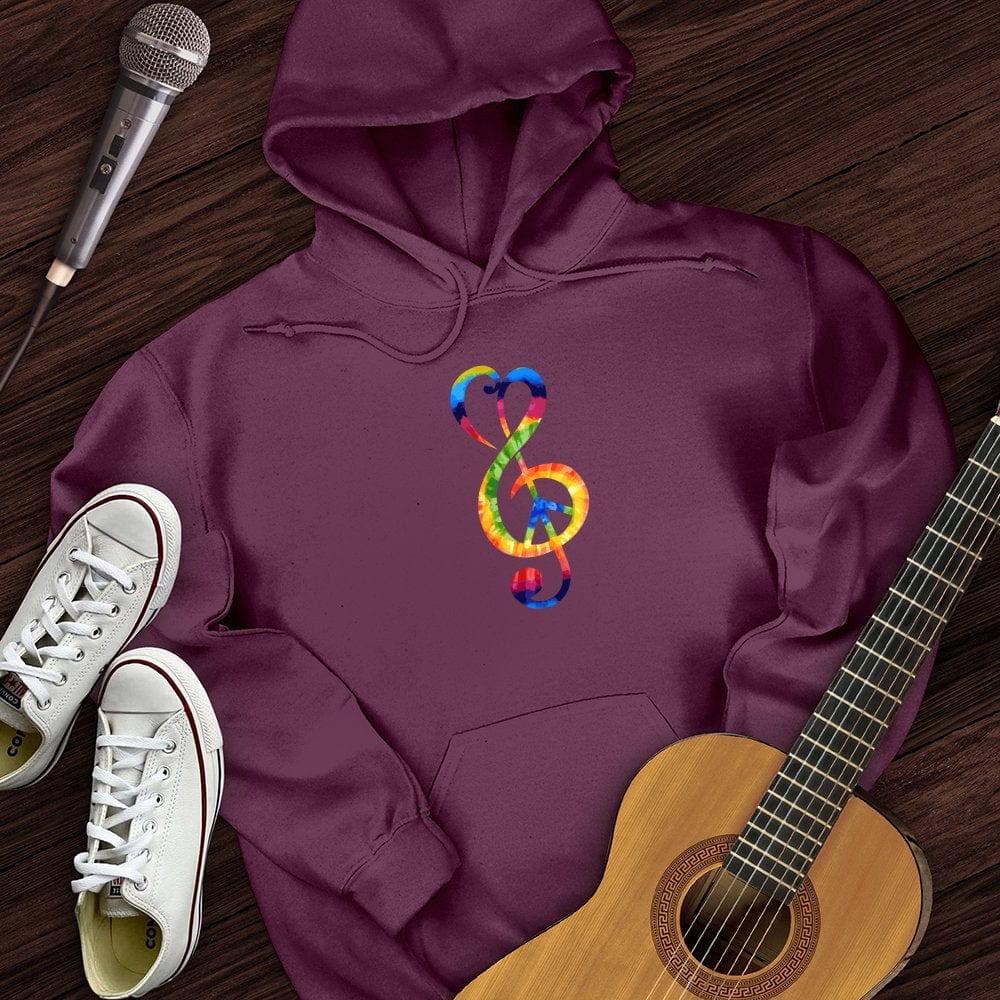Peace Music Note Hoodie