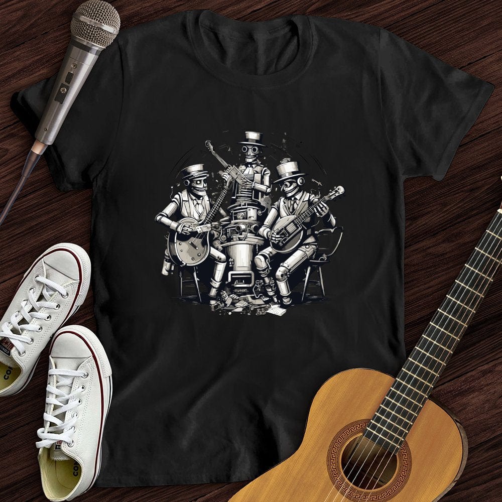 Steampunk Skeleton Band T-Shirt