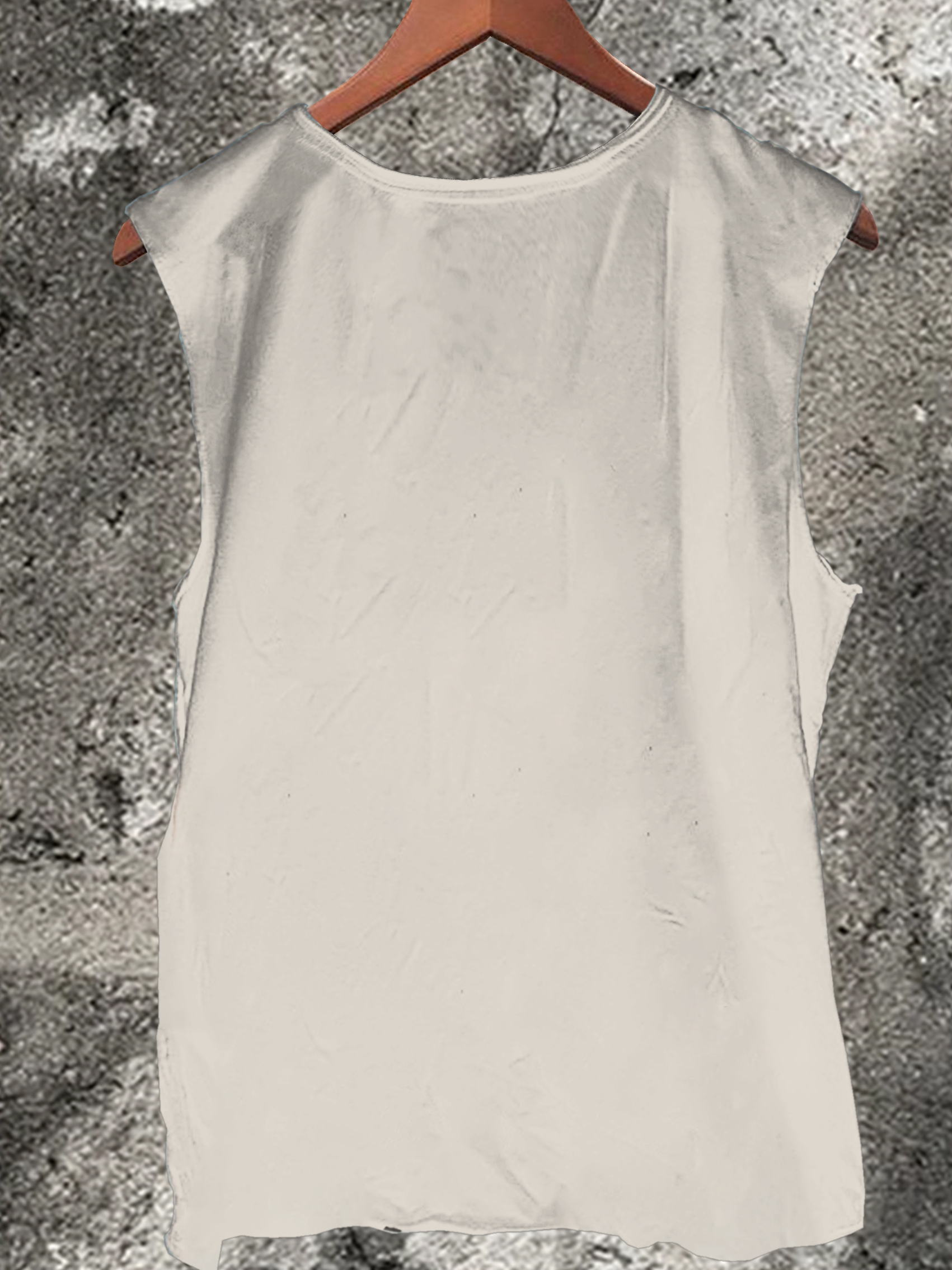 Vintage Cat Art Print 100% Cotton Casual Tank Top