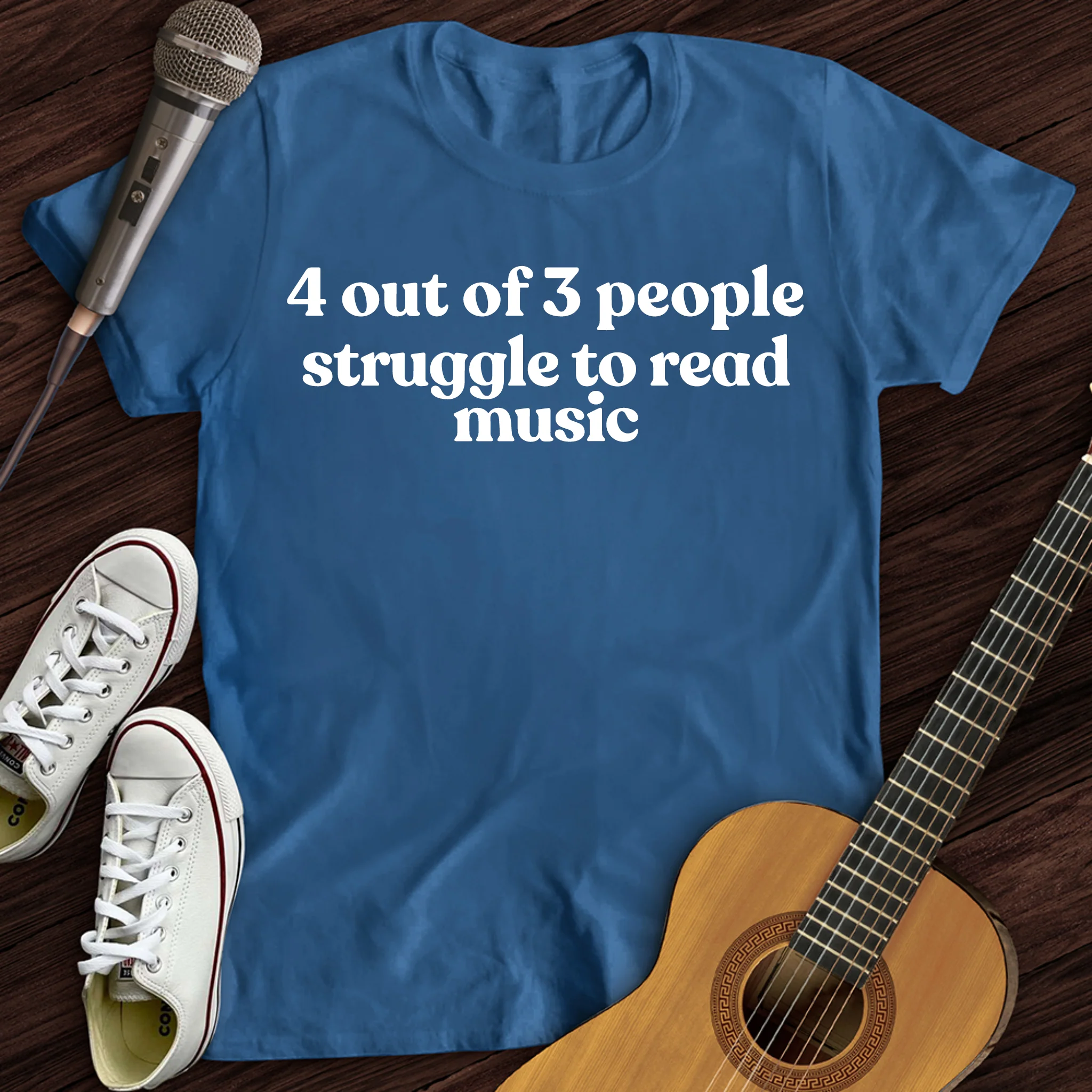 Reading Music Hard T-Shirt