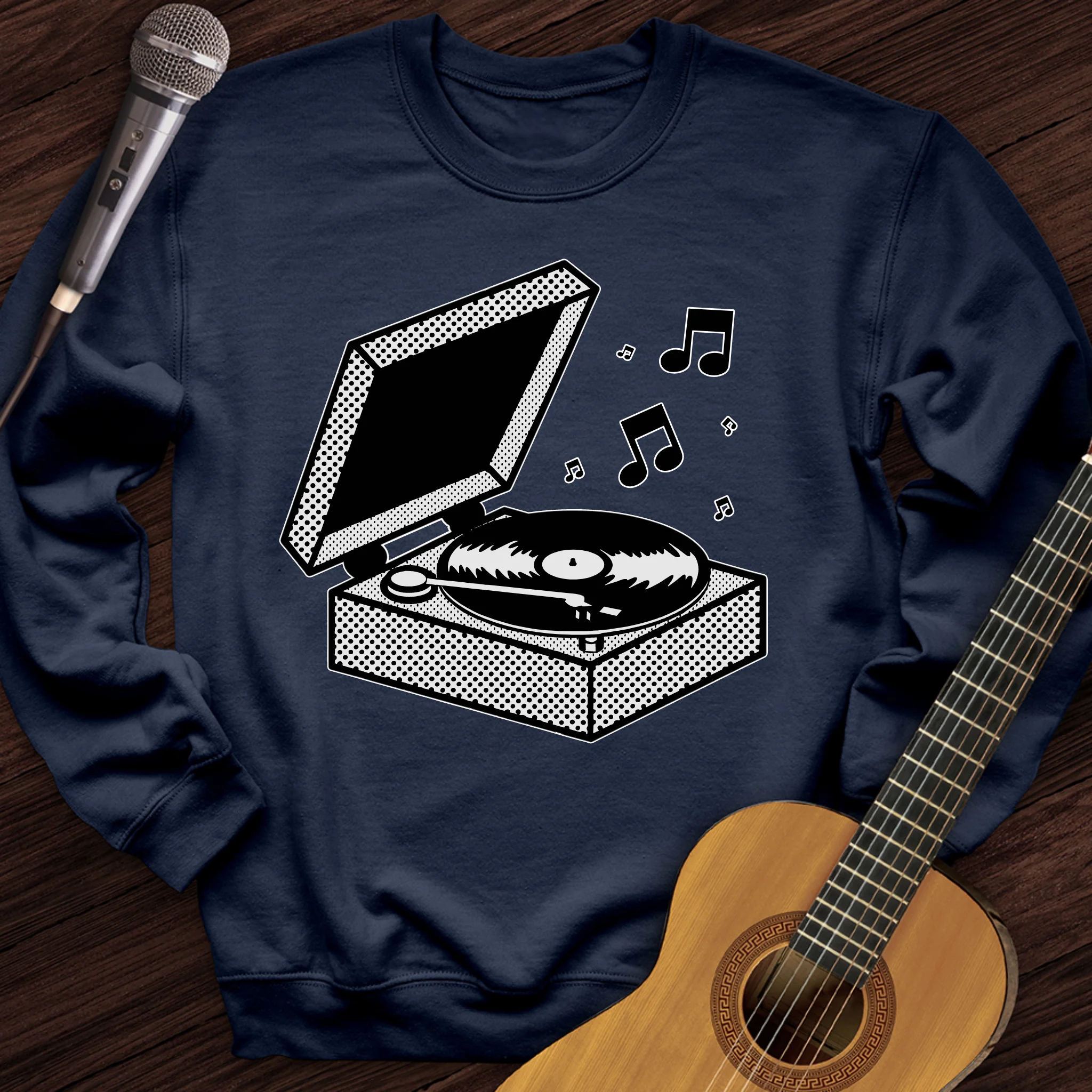 Vinyl Box Crewneck