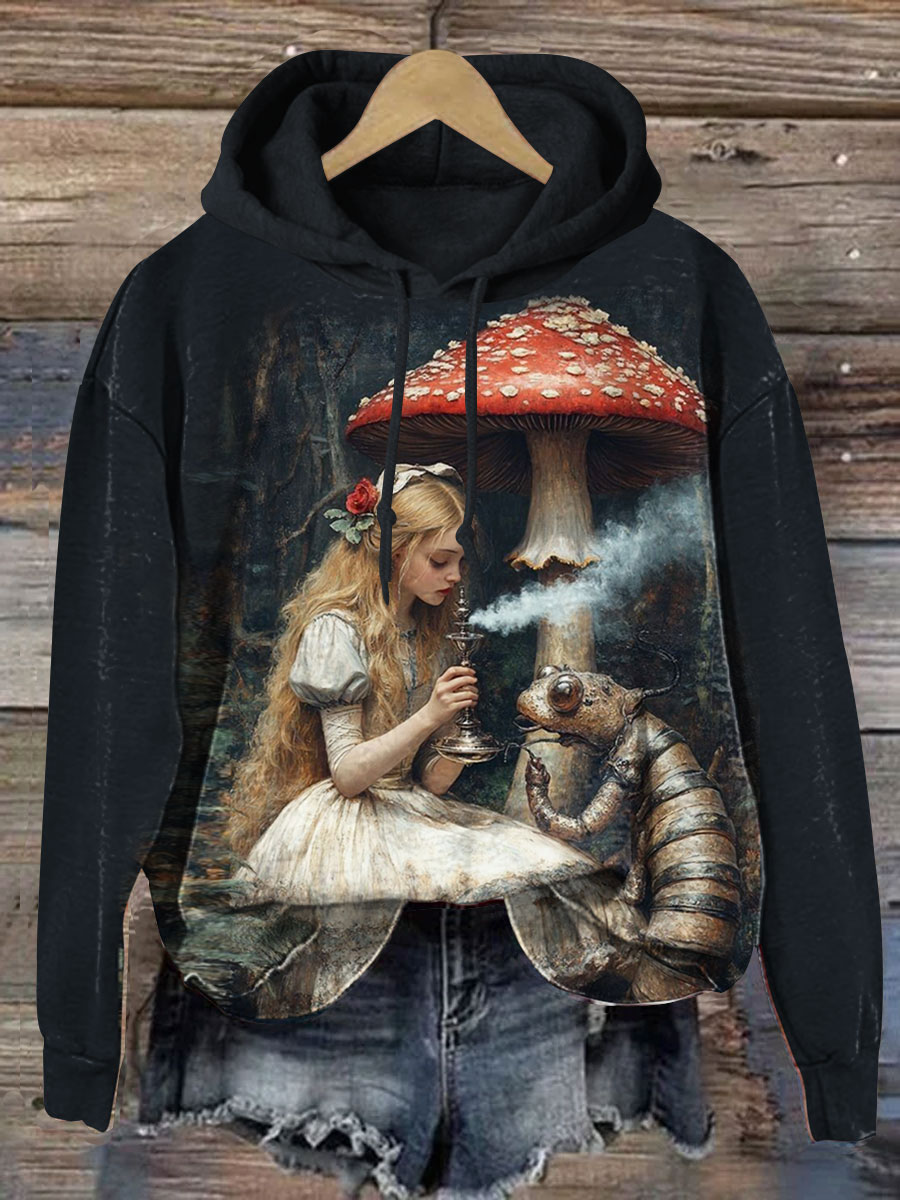 Vintage Art Prints Casual Sweatshirt