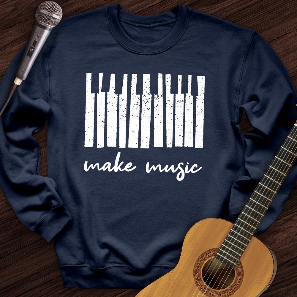 Make Music Piano Crewneck