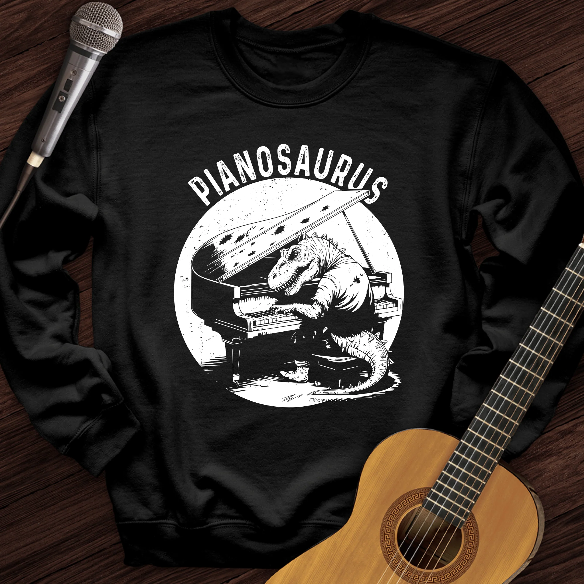 Pianosaurus Crewneck