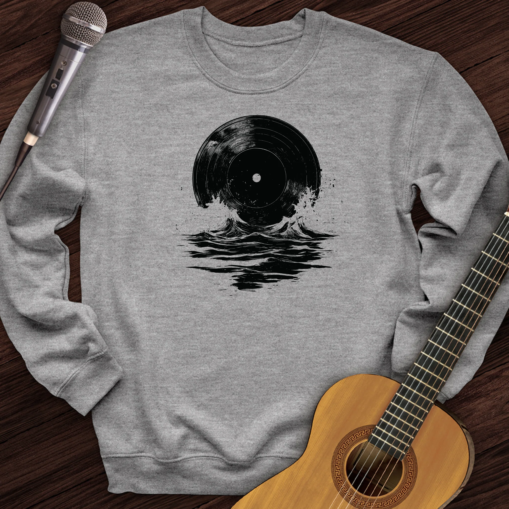 Vinyl Wave Crewneck