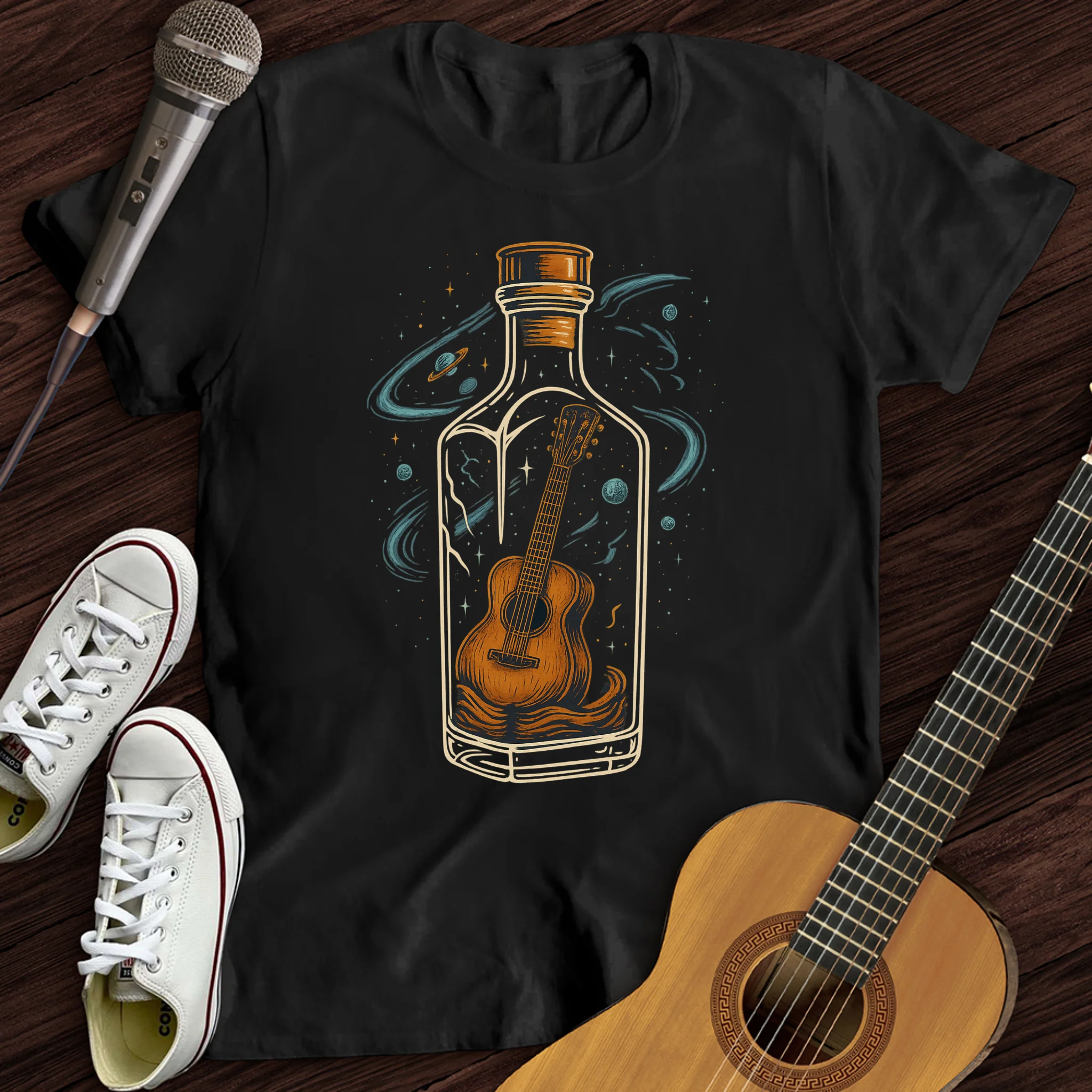 Guitar In A Bottle T-Shirt