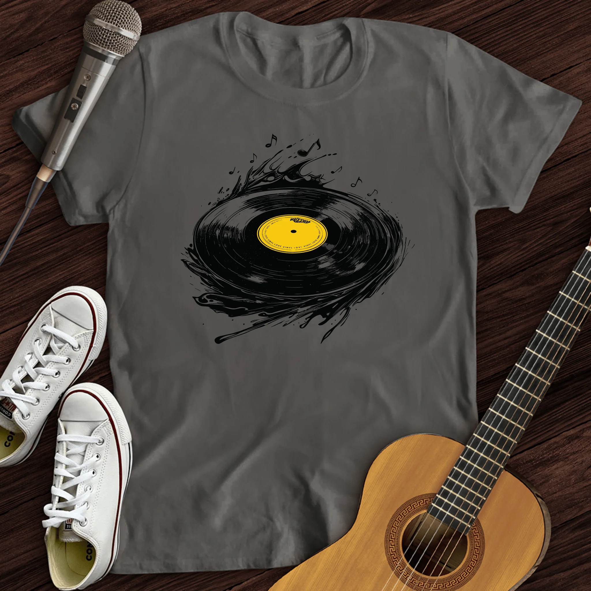 Melted Vinyl T-Shirt