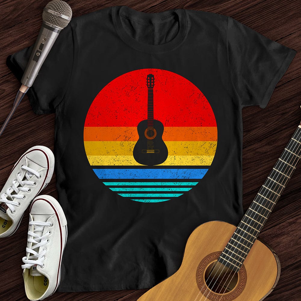 Colorful Vintage Guitar T-Shirt