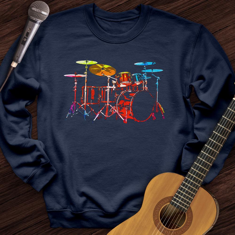 Rainbow Drums Crewneck