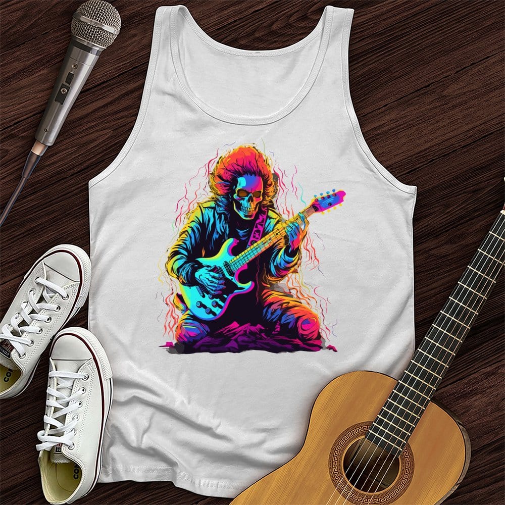 Pastel Skeleton Guitar Tank Top