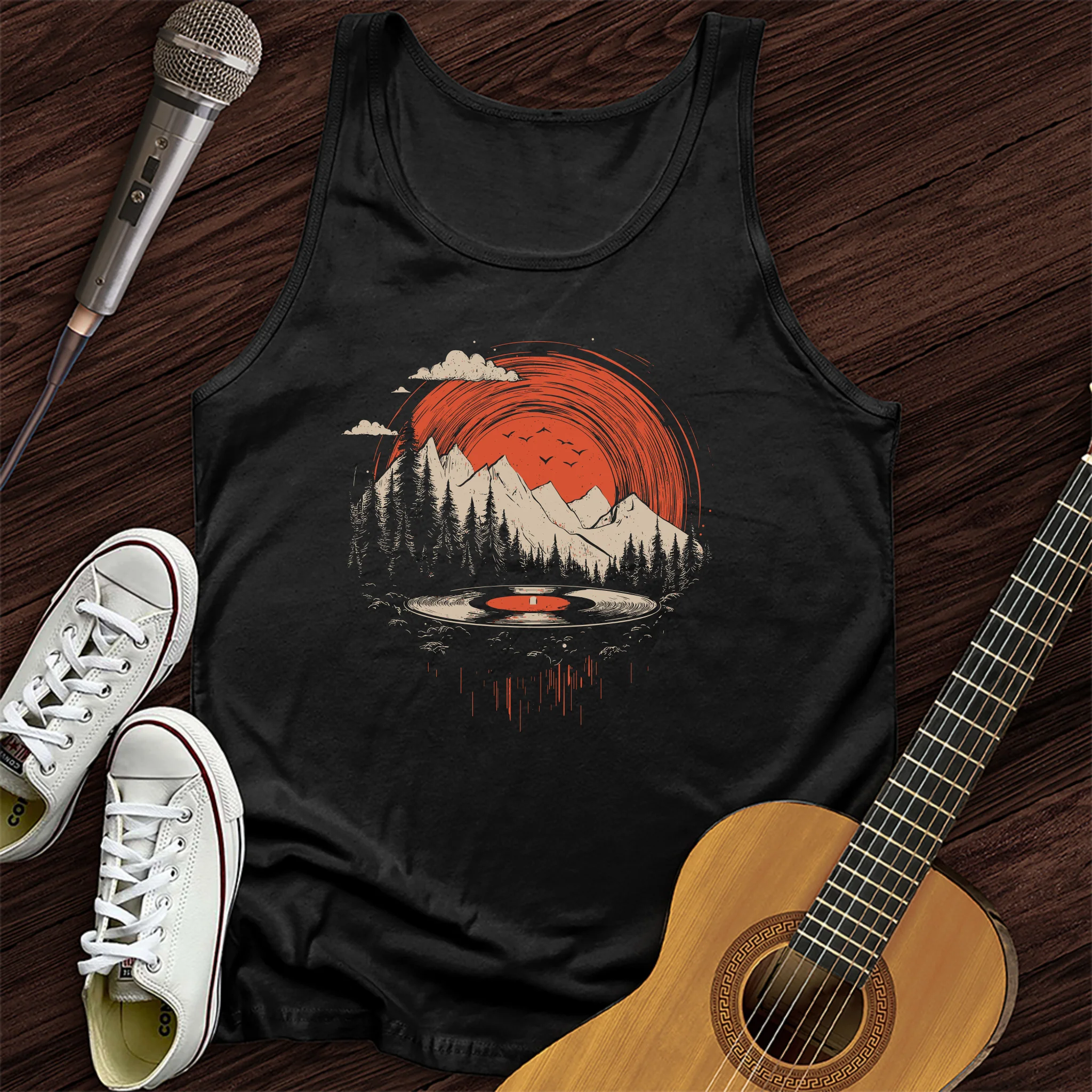 Lost In the Soundscape Unisex Tank Top