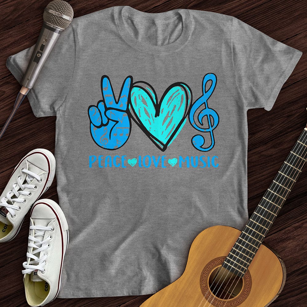 Peace, Love, Music T-Shirt