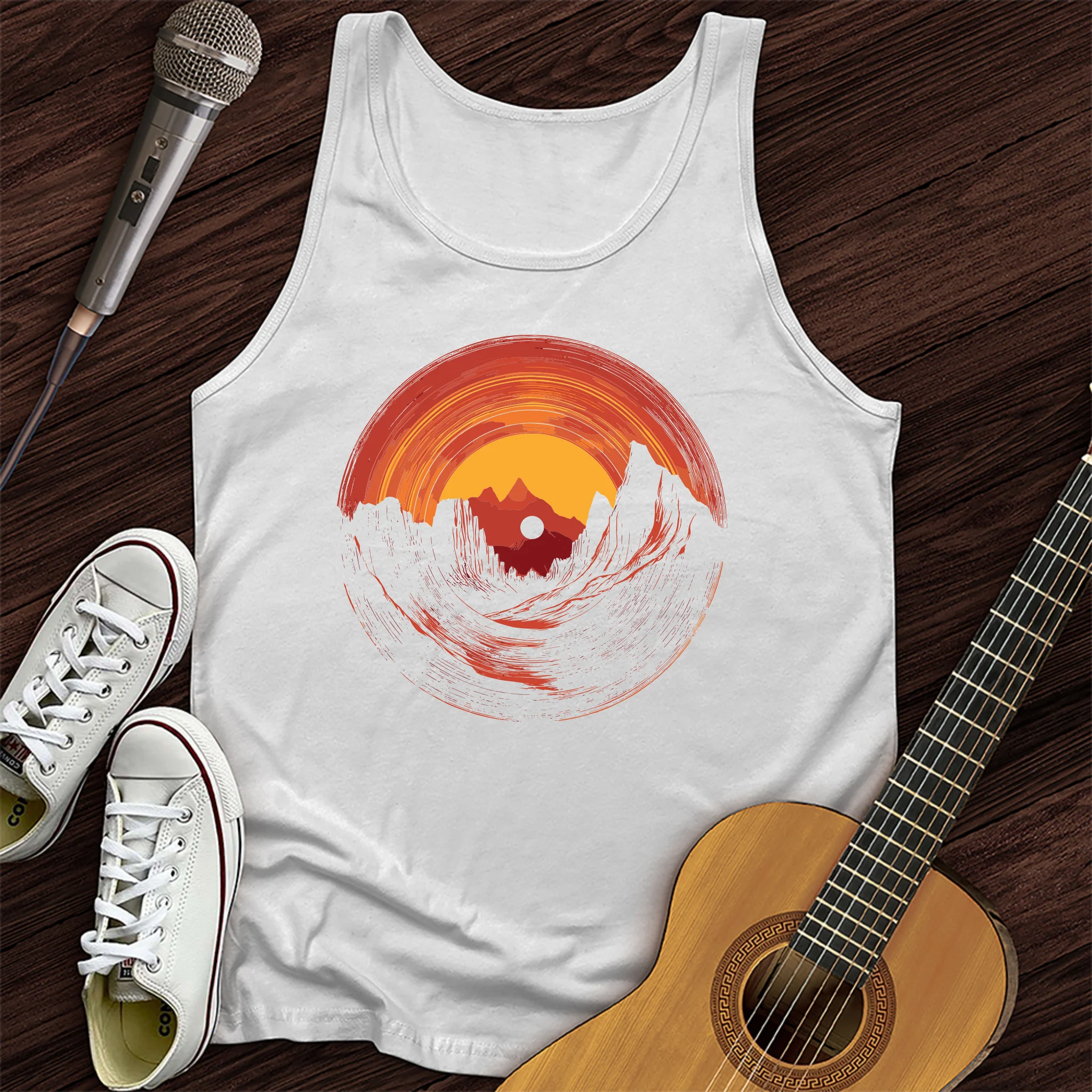 Vinyl Sunset Tank