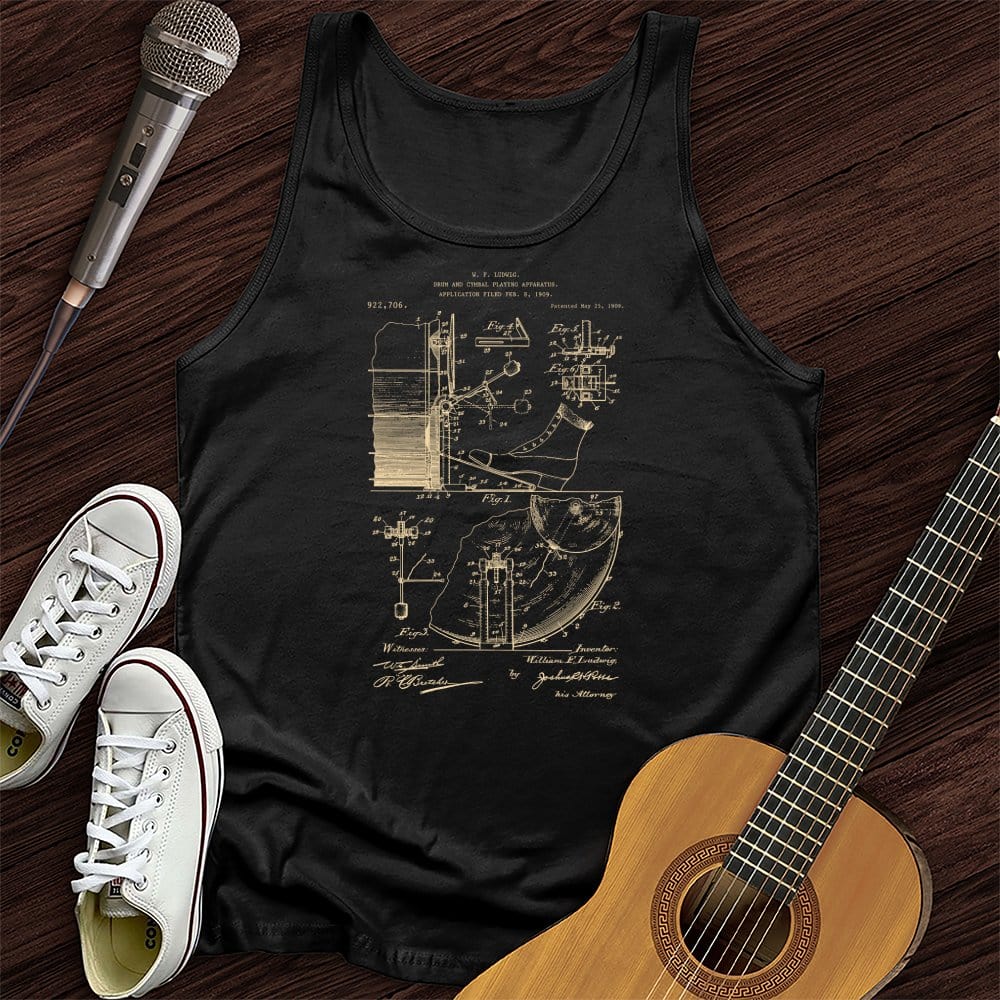 Drum Patent Tank Top