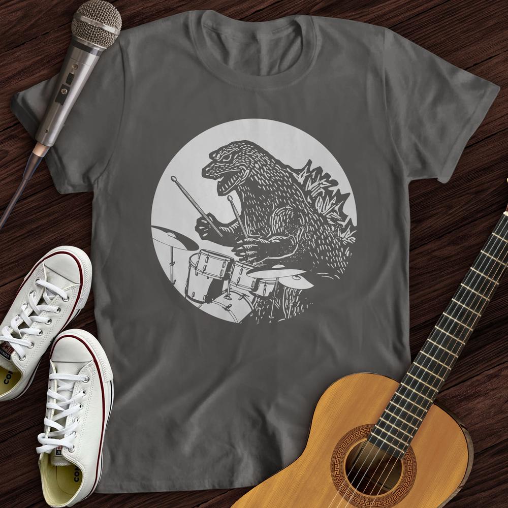 Dino Playing Drums T-Shirt