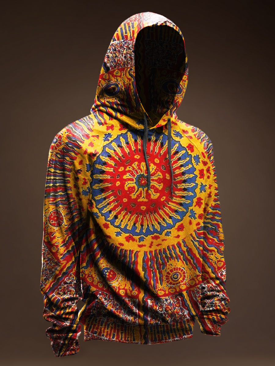 Abstract Art Prints Casual Hoodie Sweatshirt