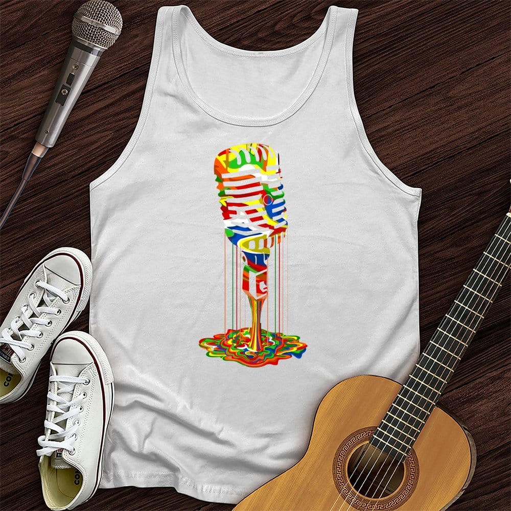 Melting Microphone Tank Top