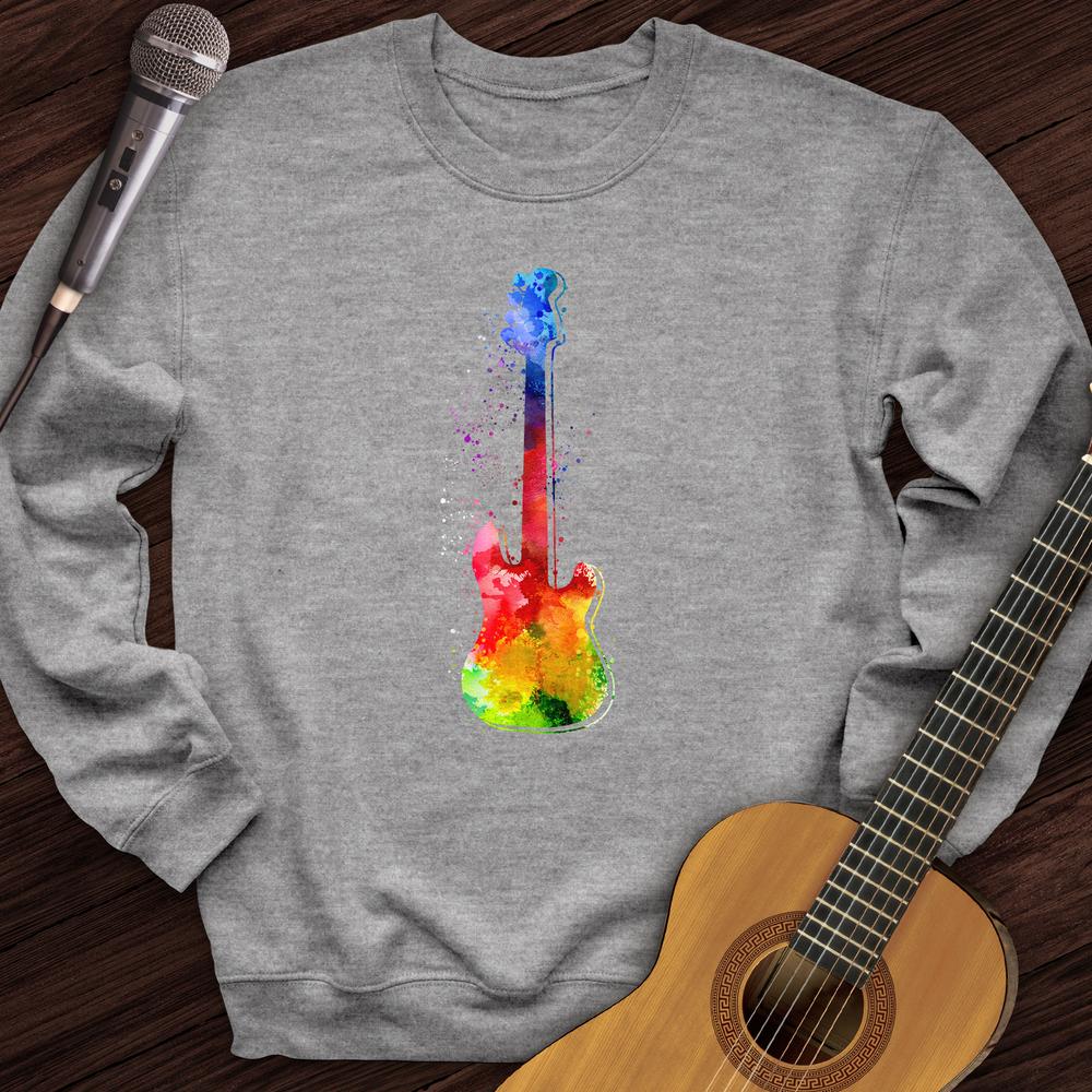 Water Color Electric Crewneck