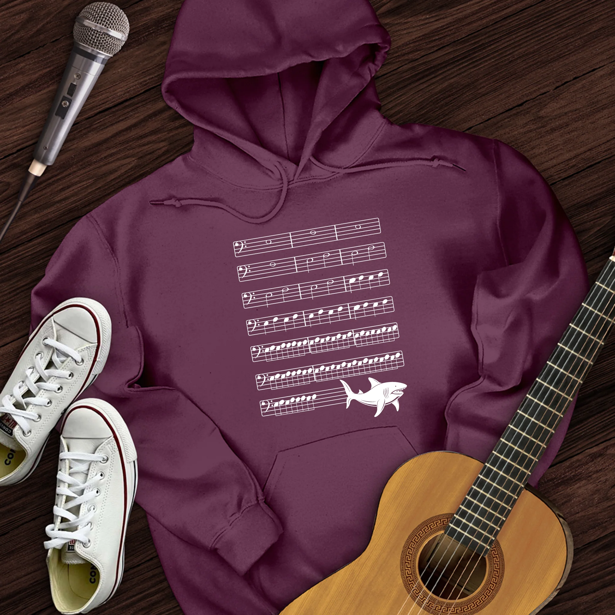Music Shark Hoodie