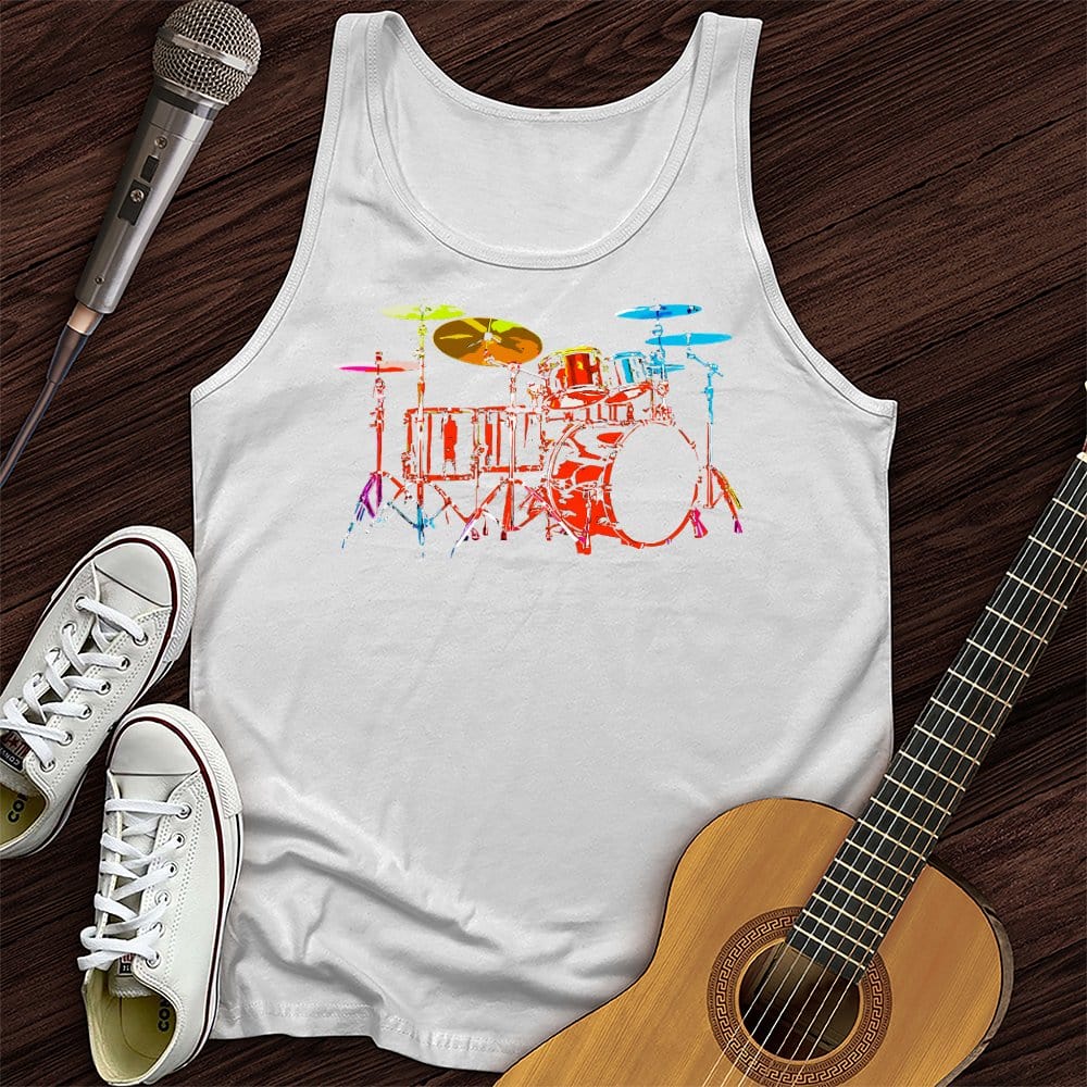 Rainbow Drums Tank Top