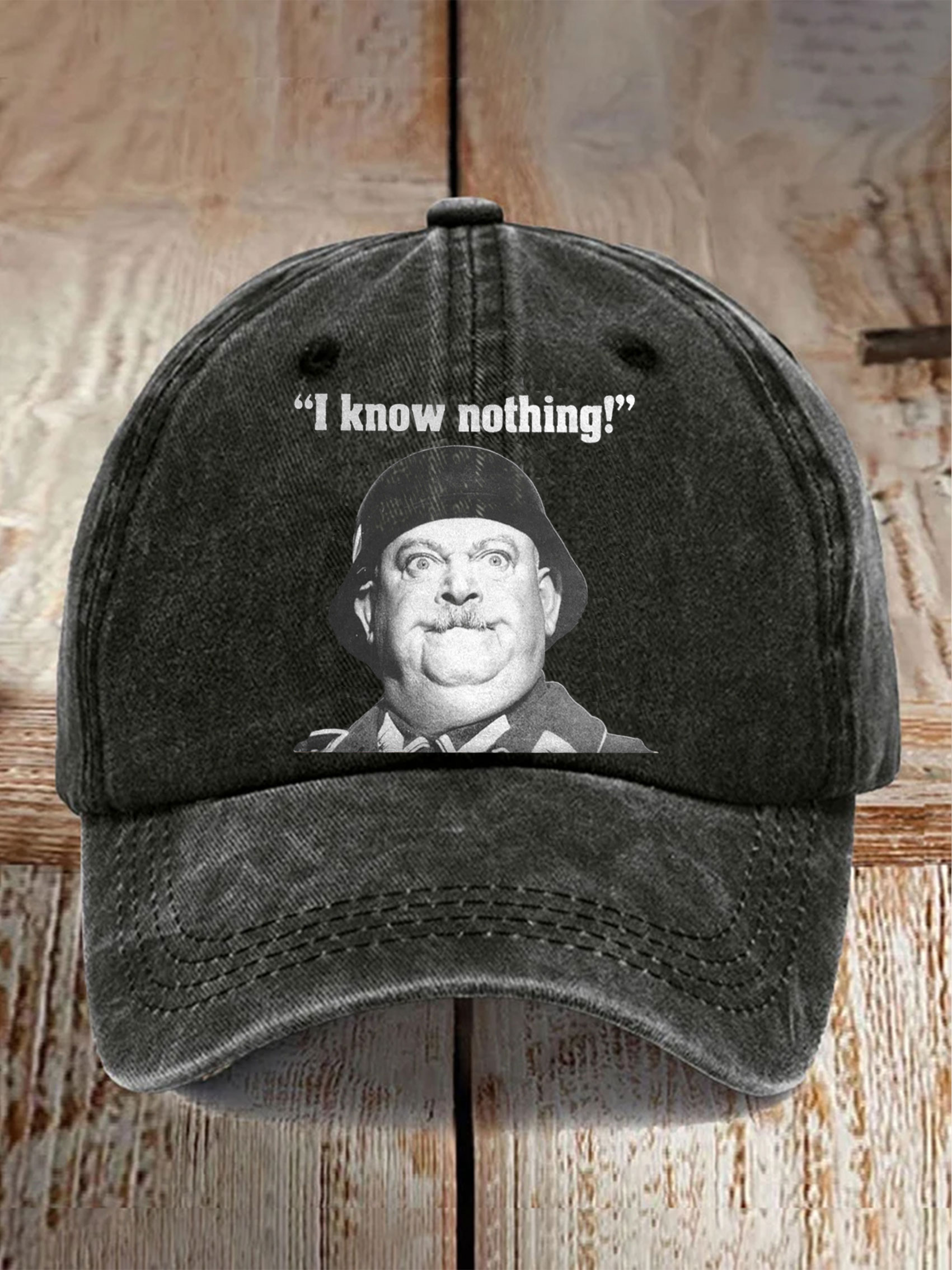 I Know Nothing Art Print Hats