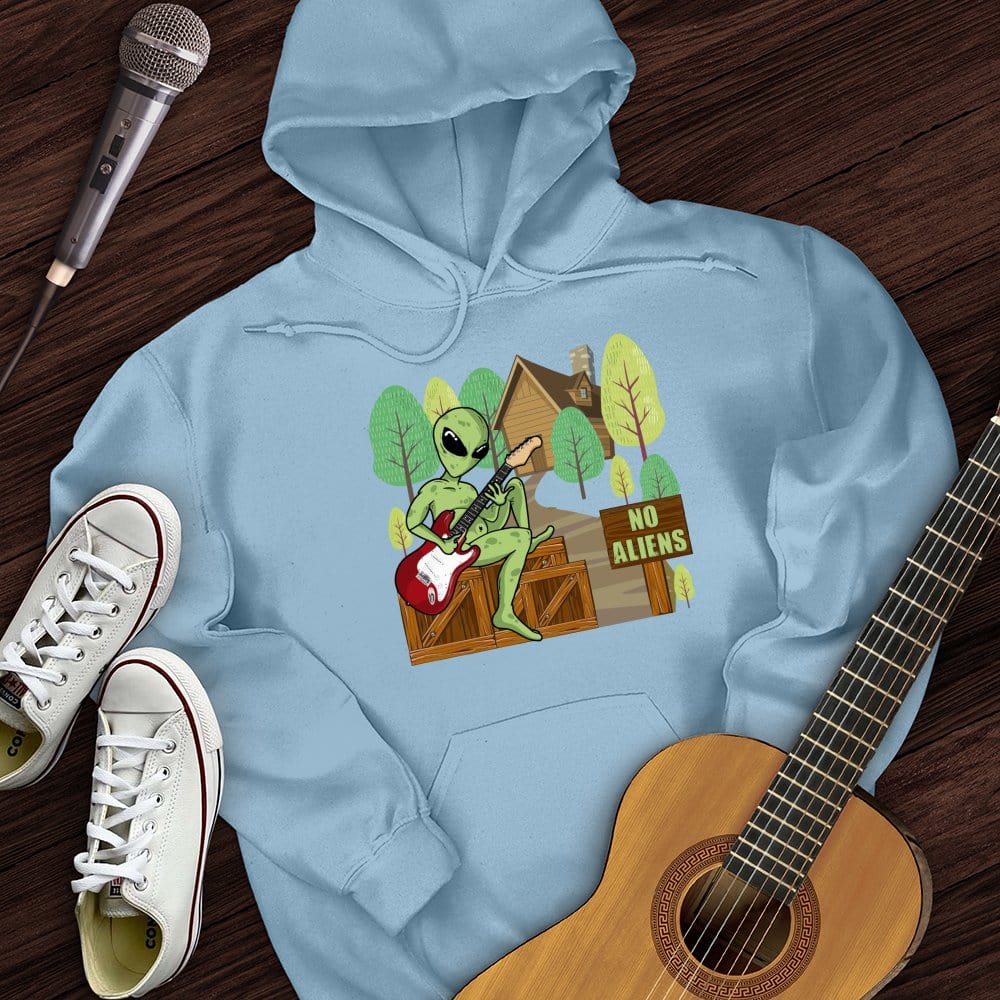 No Aliens Hoodie