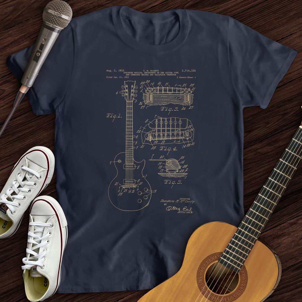 Guitar Patent T-shirt