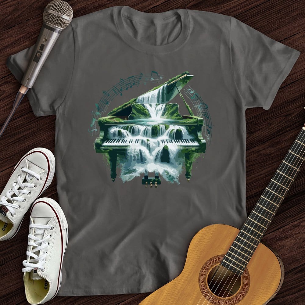 Piano Waterfall T-Shirt