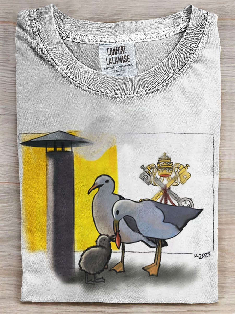 Catholicism Art Prints Casual T-shirt