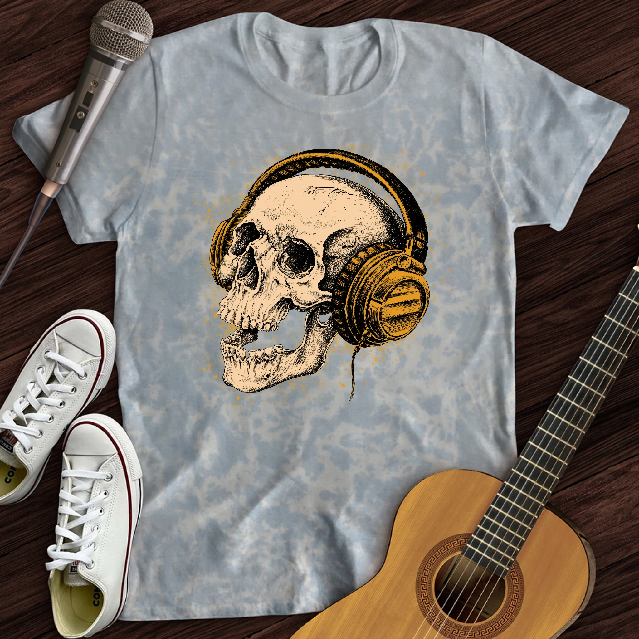 Rock The Skull Tie Dye T-Shirt