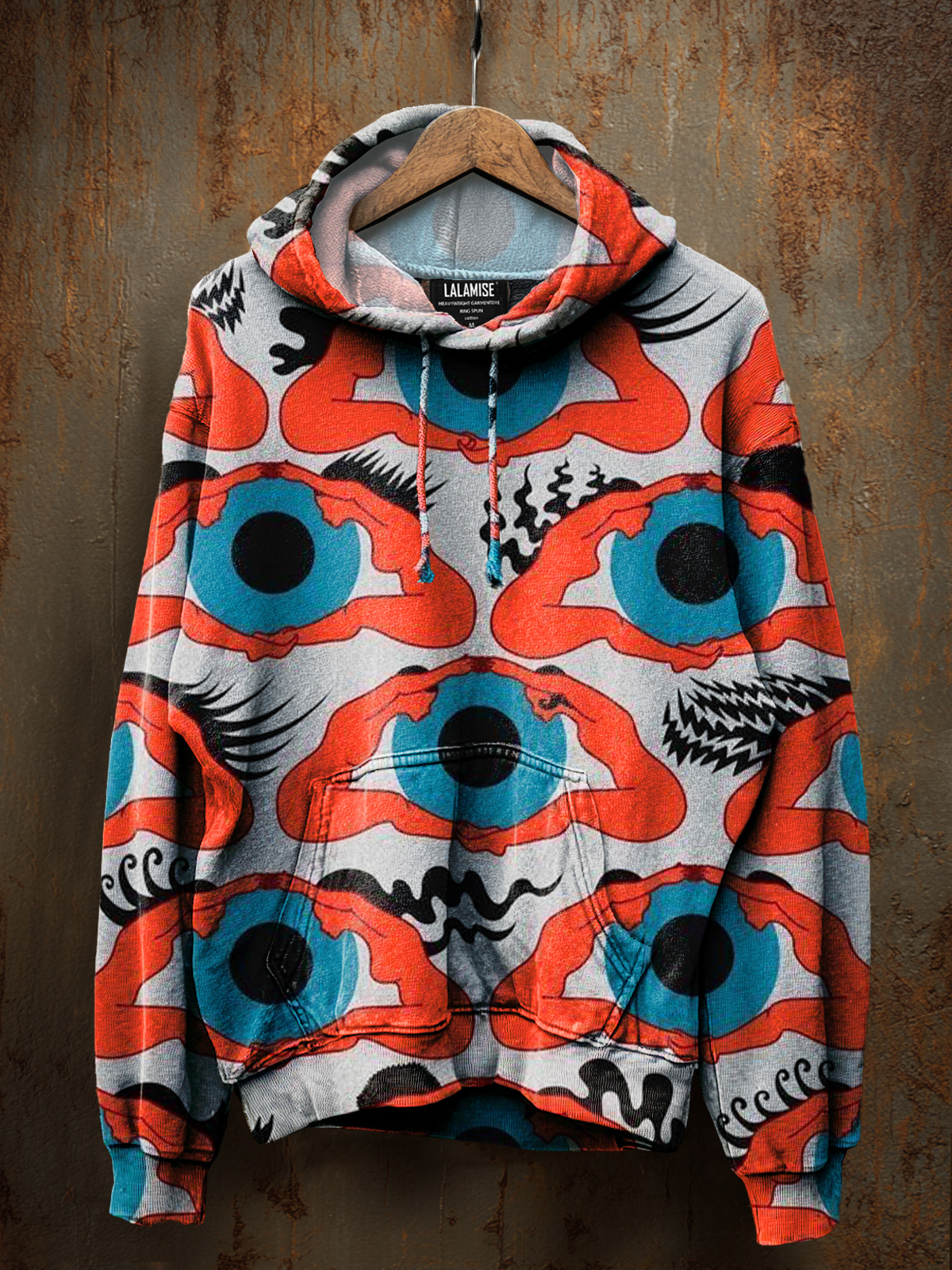 Dark Fantacy Cool Eye Art Print Casual Sweatshirt