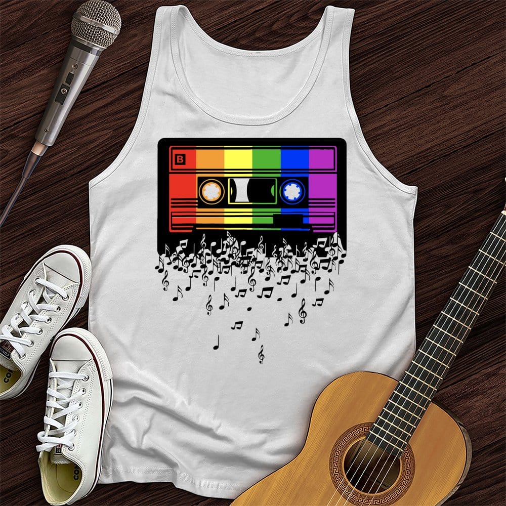 Melting Cassette Tape Tank Top