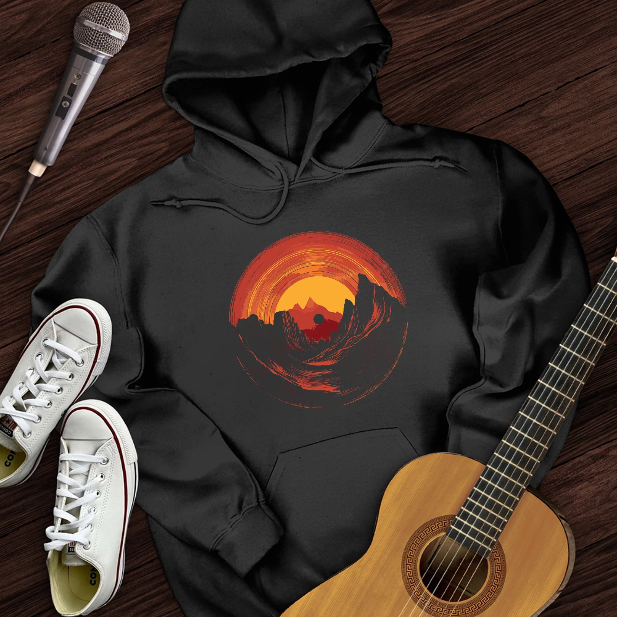Vinyl Sunset Hoodie
